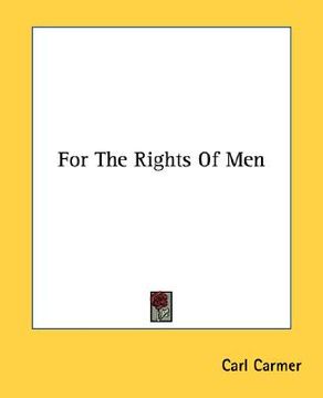 portada for the rights of men (en Inglés)