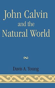 portada john calvin and the natural world (en Inglés)