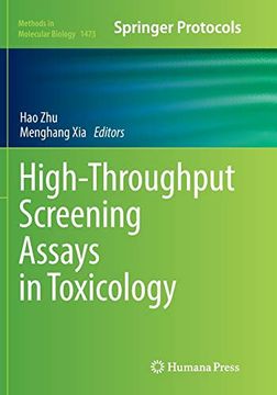 portada High-Throughput Screening Assays in Toxicology (Methods in Molecular Biology, 1473) (en Inglés)