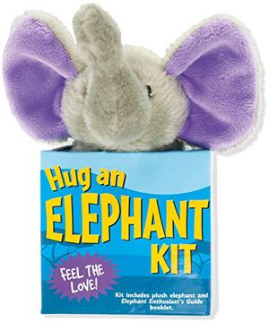 portada Hug an Elephant kit (Book With Plush) 
