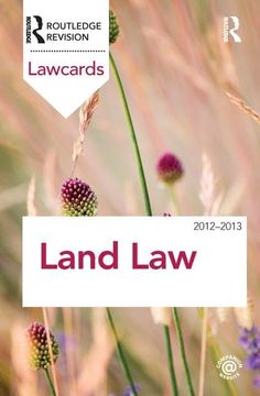 portada Land Law Lawcards 2012-2013 (en Inglés)