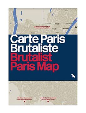 portada Brutalist Paris map (en Inglés)
