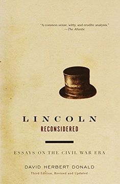 portada Lincoln Reconsidered: Essays on the Civil war era (en Inglés)