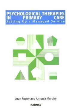 portada psychological therapies in primary care: setting up a managed service