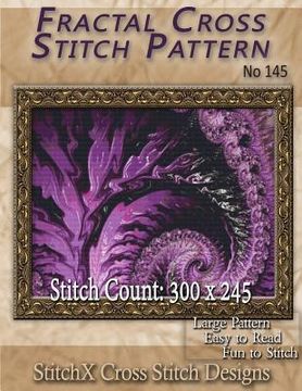 portada Fractal Cross Stitch Pattern No. 145 (en Inglés)