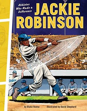 portada Jackie Robinson: Athletes who Made a Difference (Graphic Universe) (in English)