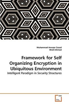 portada framework for self organizing encryption in ubiquitous environment (en Inglés)