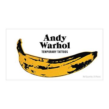 portada Andy Warhol Temporary Tattoo set (in English)