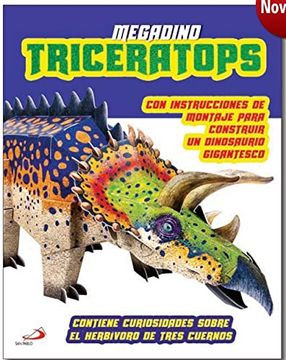 portada Megadino Triceratops (Aprender, Jugar y Descubrir)