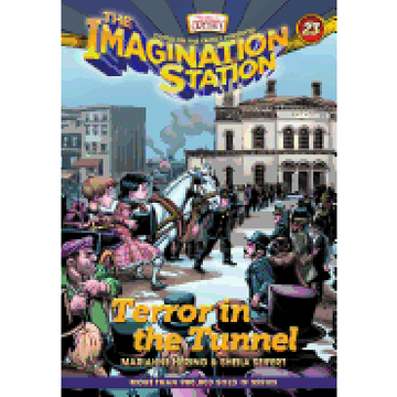 portada Terror in the Tunnel (Imagination Station) (en Inglés)