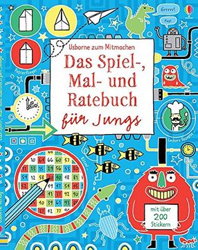 portada Das Spiel-, Mal- und Ratebuch für Jungs (in German)