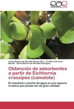 portada Obtencion de Adsorbentes a Partir de Eichhornia Crassipes (Camalote)
