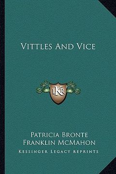 portada vittles and vice (in English)