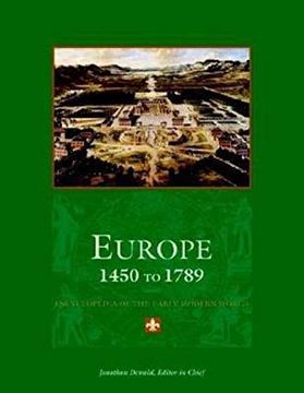 portada Europe 1450 to 1789: Encyclopedia of the Early Modern World (en Inglés)