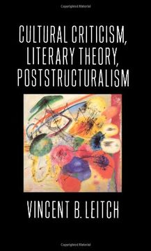 portada Cultural Criticism, Literary Theory, Poststructuralism 