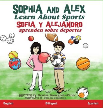 portada Sophia and Alex Learn About Sports: Sofía y Alejandro aprenden sobre deportes