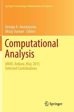 portada Computational Analysis: Amat, Ankara, May 2015 Selected Contributions (en Inglés)