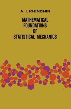 portada Mathematical Foundations of Statistical Mechanics (Dover Books on Mathematics) 