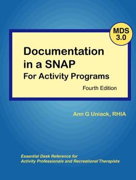 portada Documentation in a Snap for Activity Programs (in English)