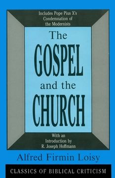 portada the gospel and the church (in English)