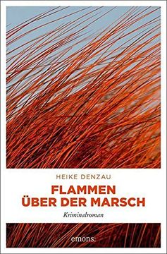 portada Flammen Über der Marsch: Kriminalroman (Lyn Harms) (en Alemán)