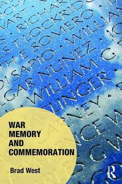 portada War Memory and Commemoration (en Inglés)