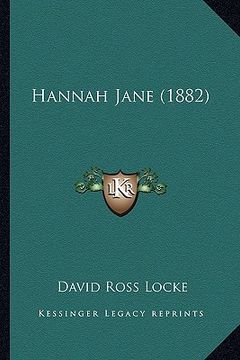 portada hannah jane (1882) (in English)