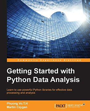 portada Getting Started With Python Data Analysis (en Inglés)