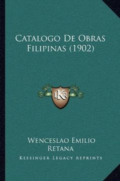 portada Catalogo de Obras Filipinas (1902)