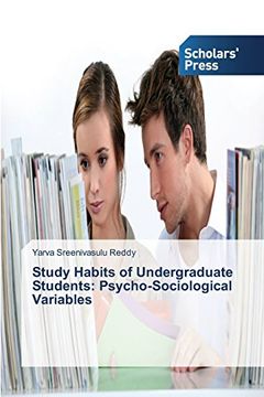 portada Study Habits of Undergraduate Students: Psycho-Sociological Variables
