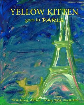 portada Yellow Kitten Goes to Paris (en Inglés)