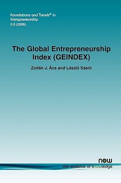 portada the global entrepreneurship index (geindex) (en Inglés)