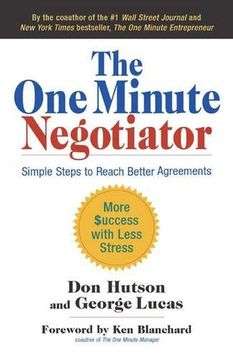 portada The one Minute Negotiator: Simple Steps to Reach Better Agreements (en Inglés)