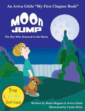 portada Moon Jump: The Boy Who Bounced to the Moon (en Inglés)