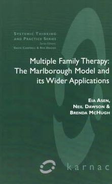 portada multiple family therapy: the marlborough model and its wider applications