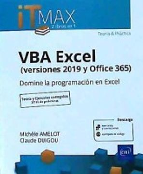 portada Vba Excel (Versiones 2019 y Office 365) - Teoría y Ejercicios Corregidos - Domine la Programación en Excel