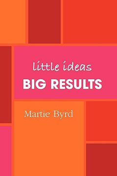 portada little ideas, big results (en Inglés)