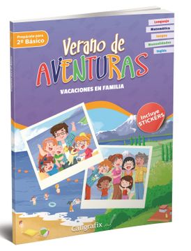 portada Verano de Aventuras. Prepárate Para 2º Básico (in Spanish)