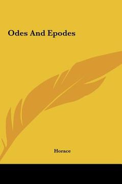 portada odes and epodes (en Inglés)