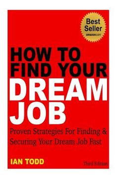 portada How To Find Your Dream Job (en Inglés)