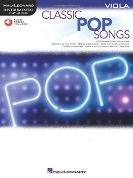 portada Classic pop Songs +Enregistrements Online (Hal Leonard Instrumental Play-Along) 