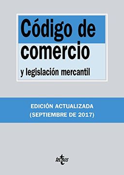 portada Código de Comercio: Y Legislación Mercantil (Derecho - Biblioteca de Textos Legales) (in Spanish)