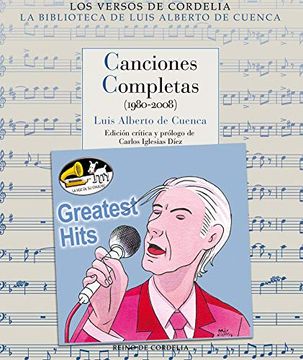 portada Canciones Completas (1980-2008) (Los Versos de Cordelia)