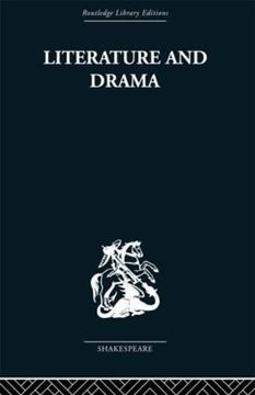 portada Literature and Drama: With Special Reference to Shakespeare and his Contemporaries