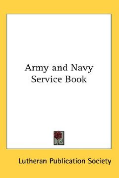 portada army and navy service book (in English)