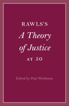 portada Rawls’S a Theory of Justice at 50 (Cambridge Philosophical Anniversaries) 
