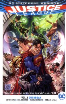 portada Justice League Vol. 2: Outbreak (Rebirth) (Justice League: Dc Universe Rebirth) (in English)