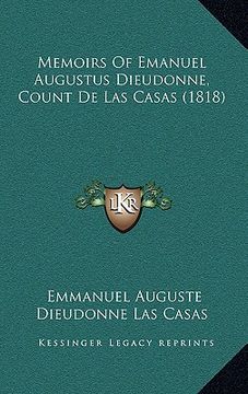 portada memoirs of emanuel augustus dieudonne, count de las casas (1818)