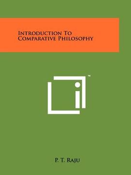 portada introduction to comparative philosophy (en Inglés)