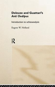 portada deleuze and guattari's anti oedipus: introduction to schizoanalysis (en Inglés)